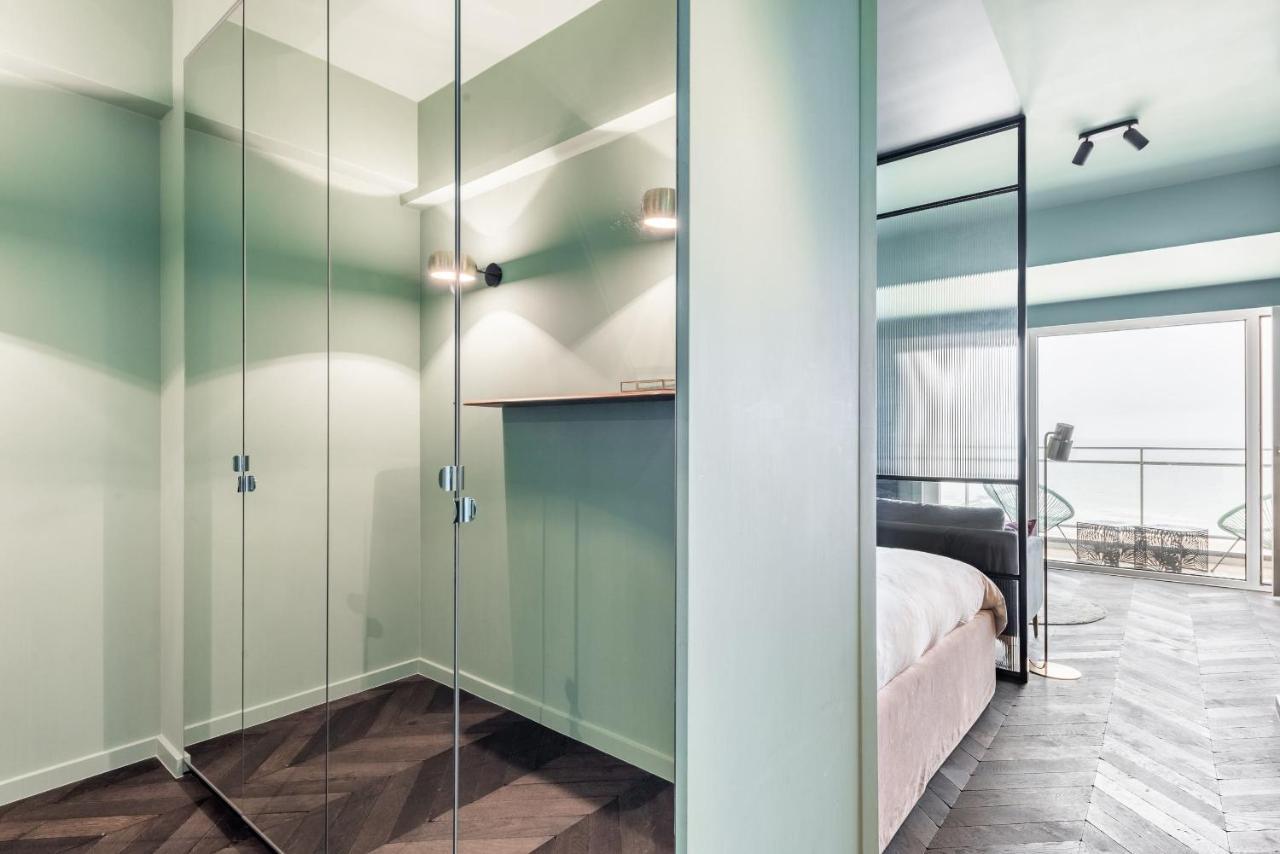 Luxueuze Suite Met Frontaal Zeezicht Knokke-Heist Exterior photo