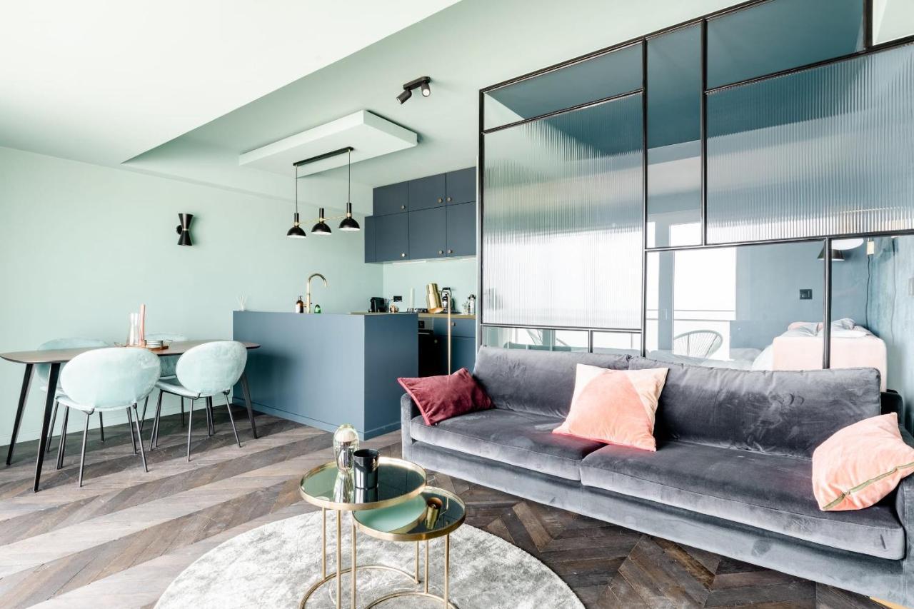 Luxueuze Suite Met Frontaal Zeezicht Knokke-Heist Exterior photo