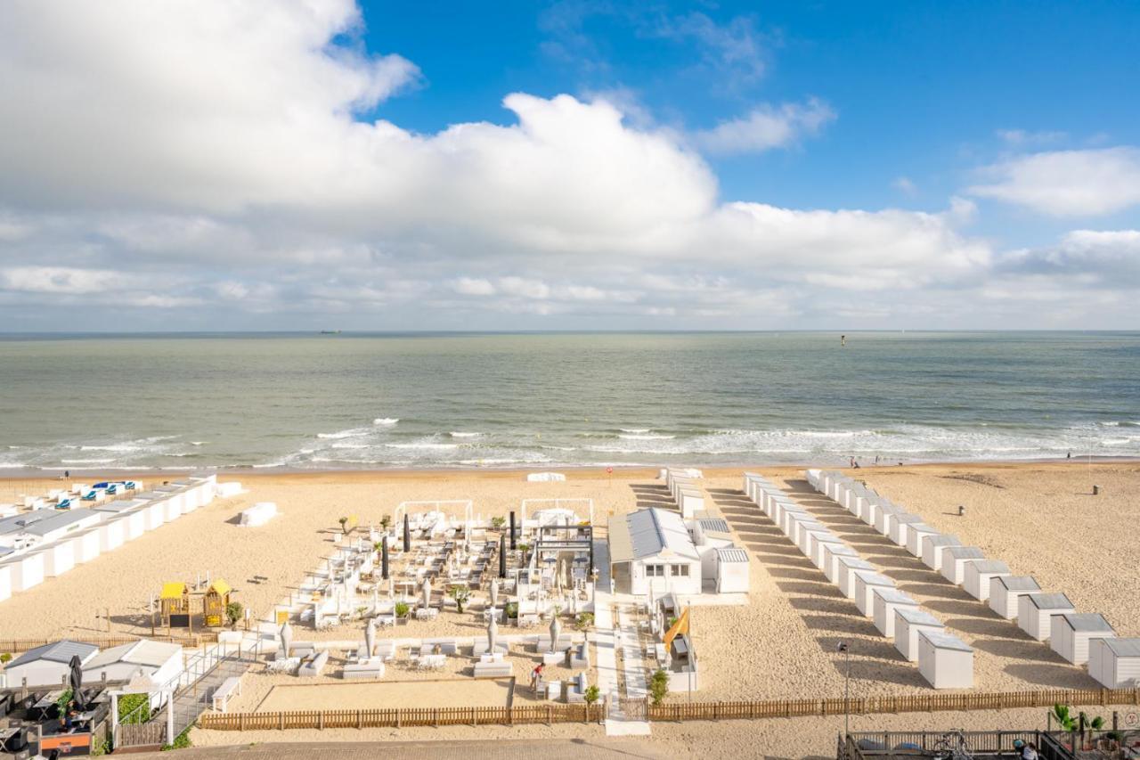 Luxueuze Suite Met Frontaal Zeezicht Knokke-Heist Exterior photo
